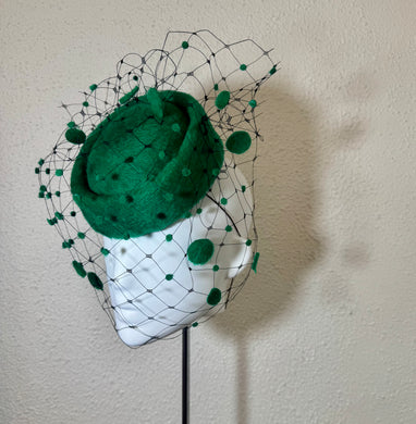 Emerald pork pie percher