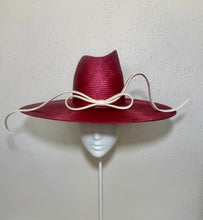 Felt brim berries and cream