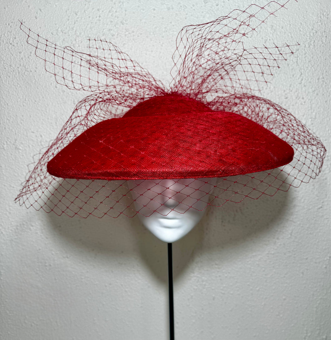 Door with vintage veil