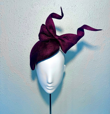 Blackberry bow beret