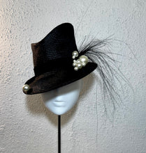 Stacked pearl sharp fedora