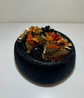 A touch of gold pillbox