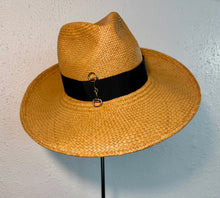 Toast fedora with golden horsebit