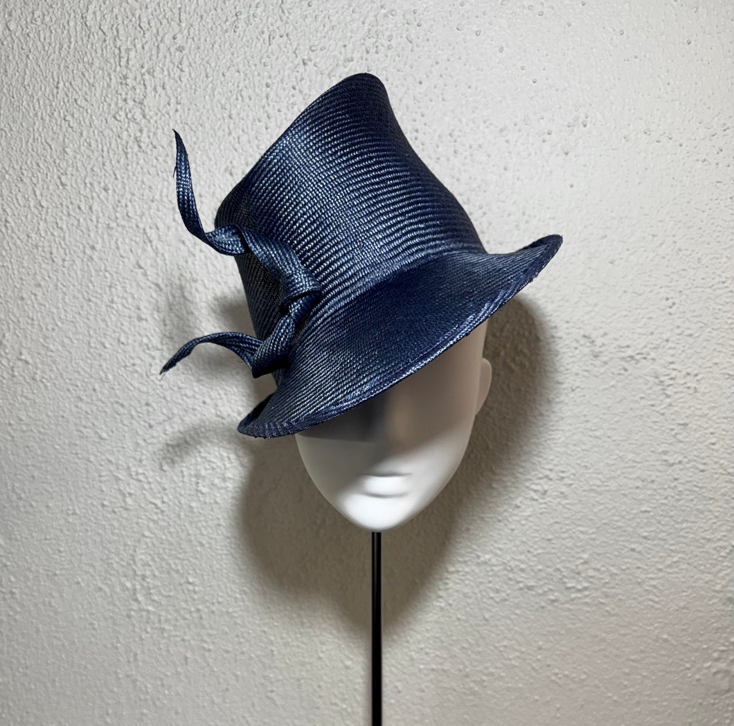 Sharp fedora in steely wisteria