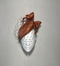 Copper soft bow beret