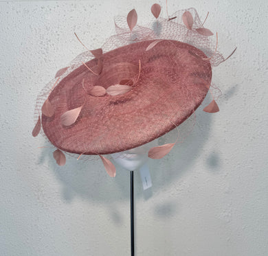 Satellite blush featherwork