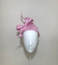 Toque in pale pink