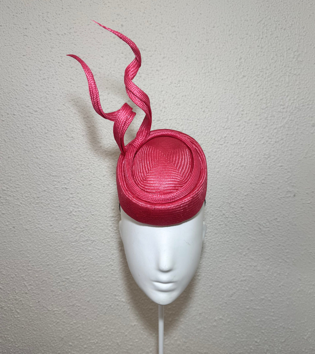Pink percher pillbox