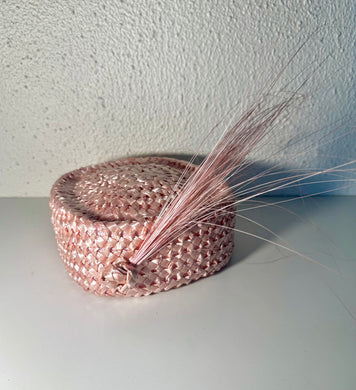 Pretty in pink square pillbox