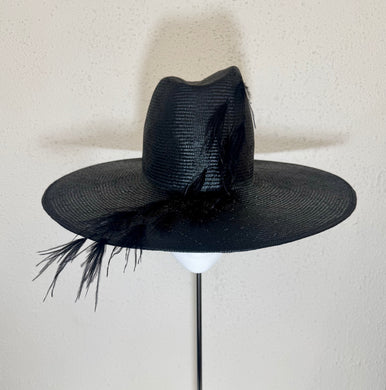 Flat brimmed fedora - Boss Lady