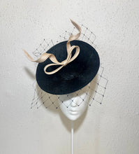 Saucer - black and blush