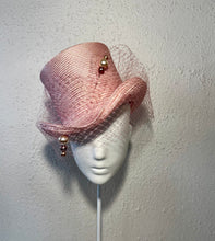 Pink topper with pearls