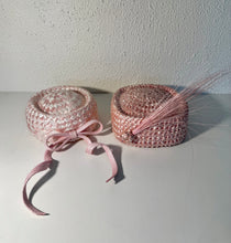 Pretty in pink square pillbox