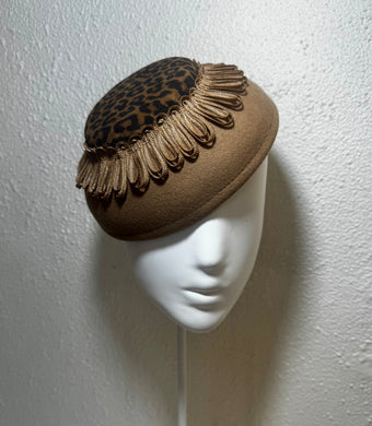 Front or back texture leopard