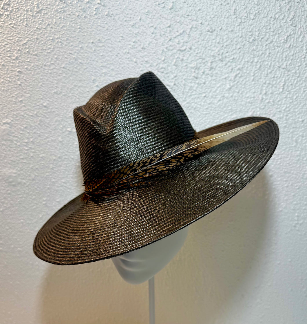 Tennille custom Sienna fedora
