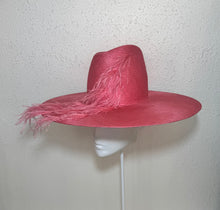 Flat brim fedora - feather me