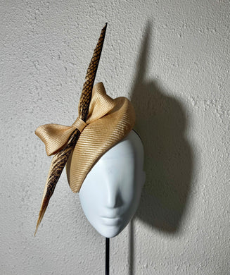 Golden pheasant beret