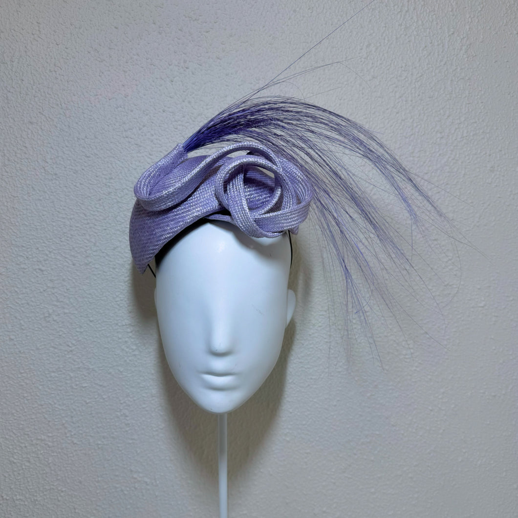 Lilac spray beret